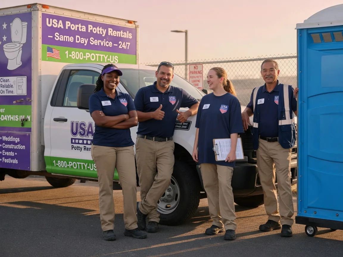 Porta Potty Rental company in Ashburn, VA